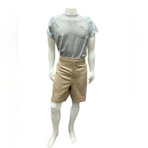 Roundtree & Yorke NWT Performance Big Man Shorts Khaki Size 46B